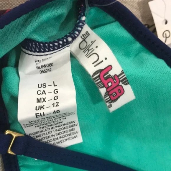 Bikini Lab Junior's Girls Sun Bralette Top - Picture 6 of 6